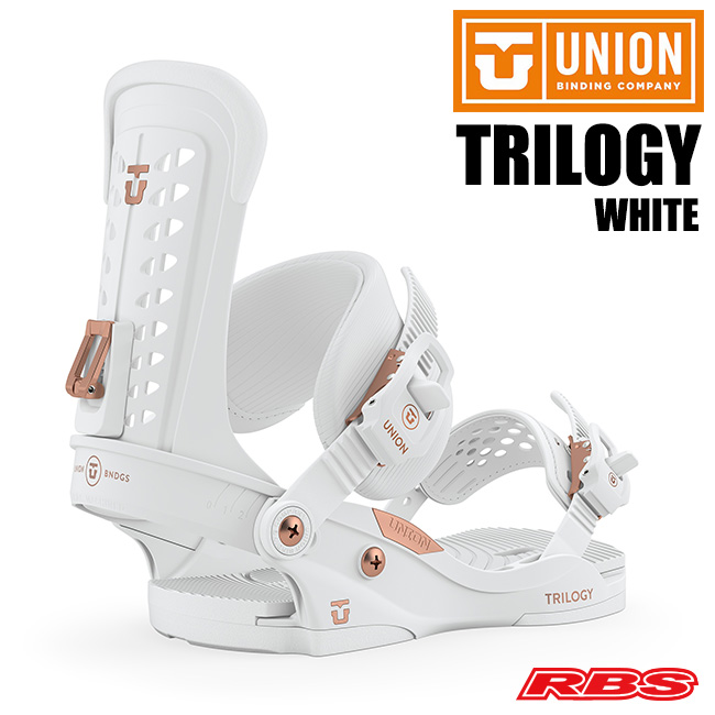 UNION 19-20 BINDING TRILOGY トリロジー WHITE 【ユニオン