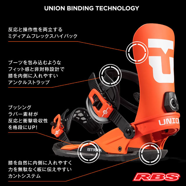 UNION 23-24 BINDING STRATA ストラータ 日本正規品 予約商品RBS