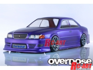 OD1347a]トヨタJZX100チェイサークリアボディ RC-ART