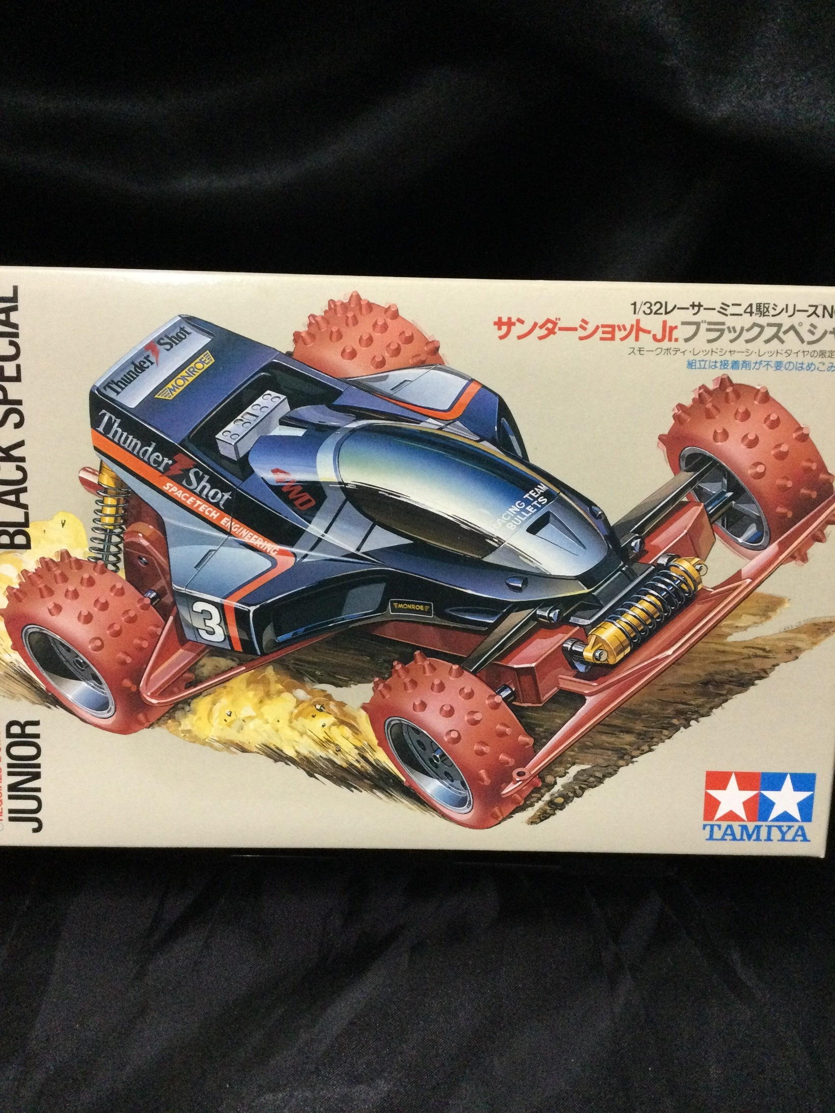 ミニ四駆 サンダーショットJr.ブラックスペシャル ITEM 18013 | 新着