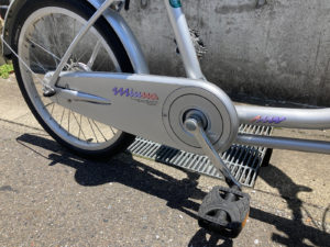 良品 大人用 三輪車 BRIDGESTONE minna ブリヂストンミンナ 前二輪倒れ