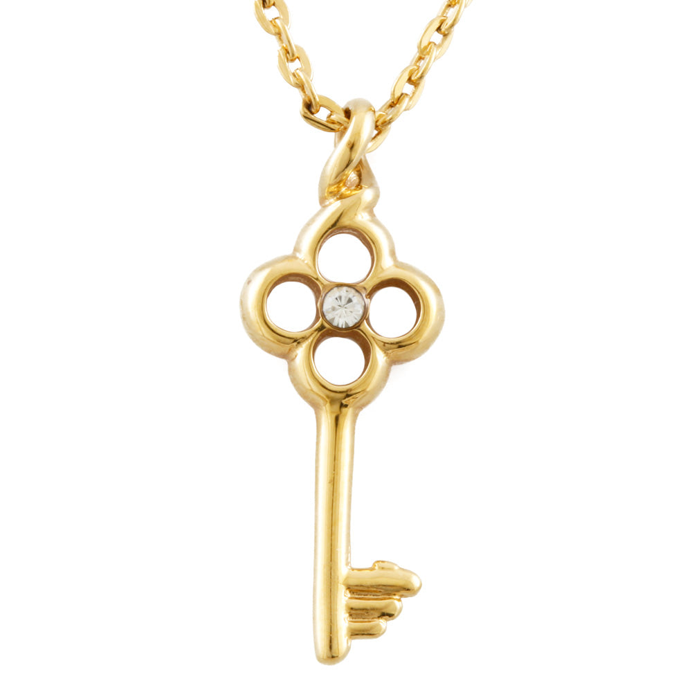中古】 ルイ・ヴィトン LOUIS VUITTON ネックレス 鍵 キー モノグラム