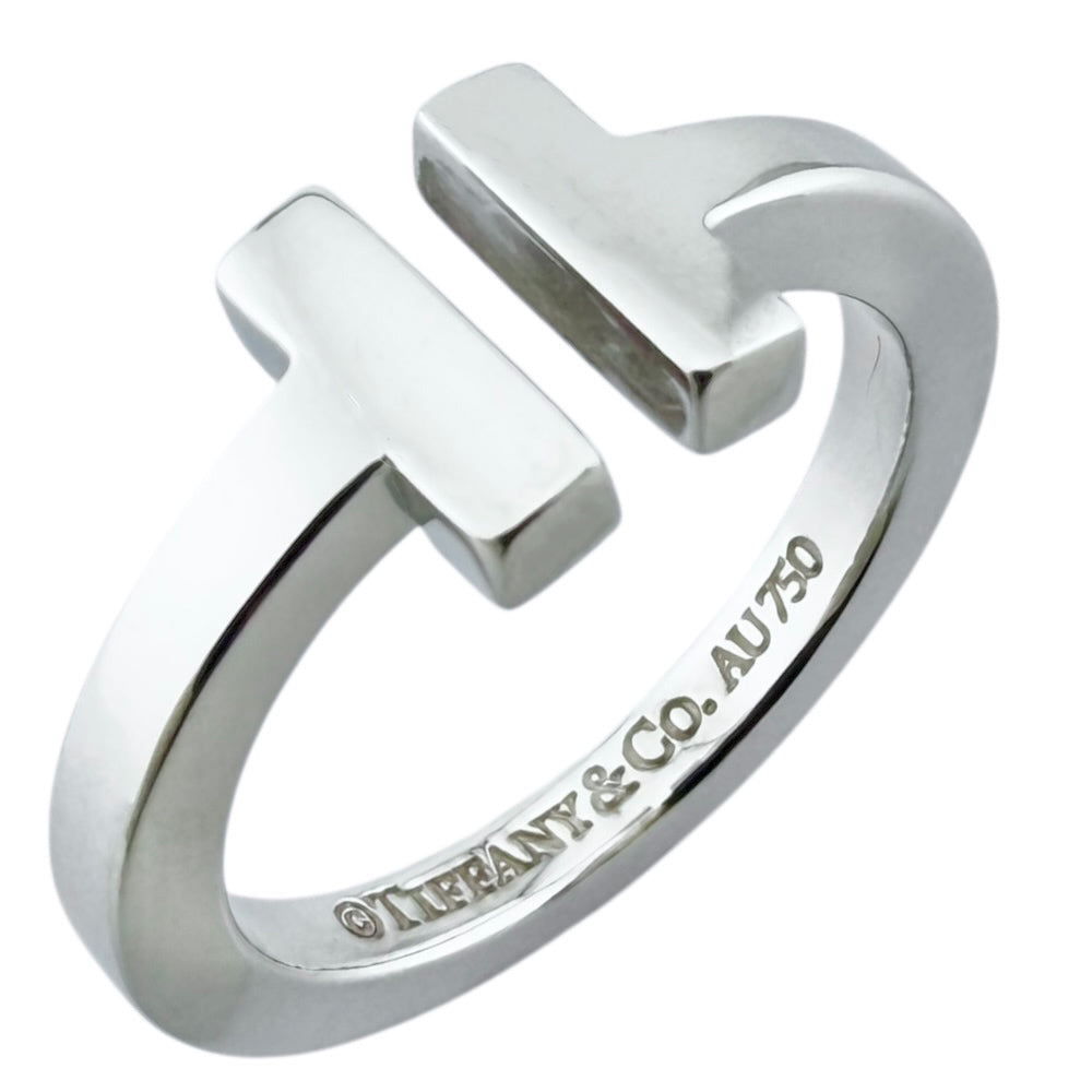 TIFFANY&Co. ティファニー Tワイヤー リング 指輪 11号 18金 K18