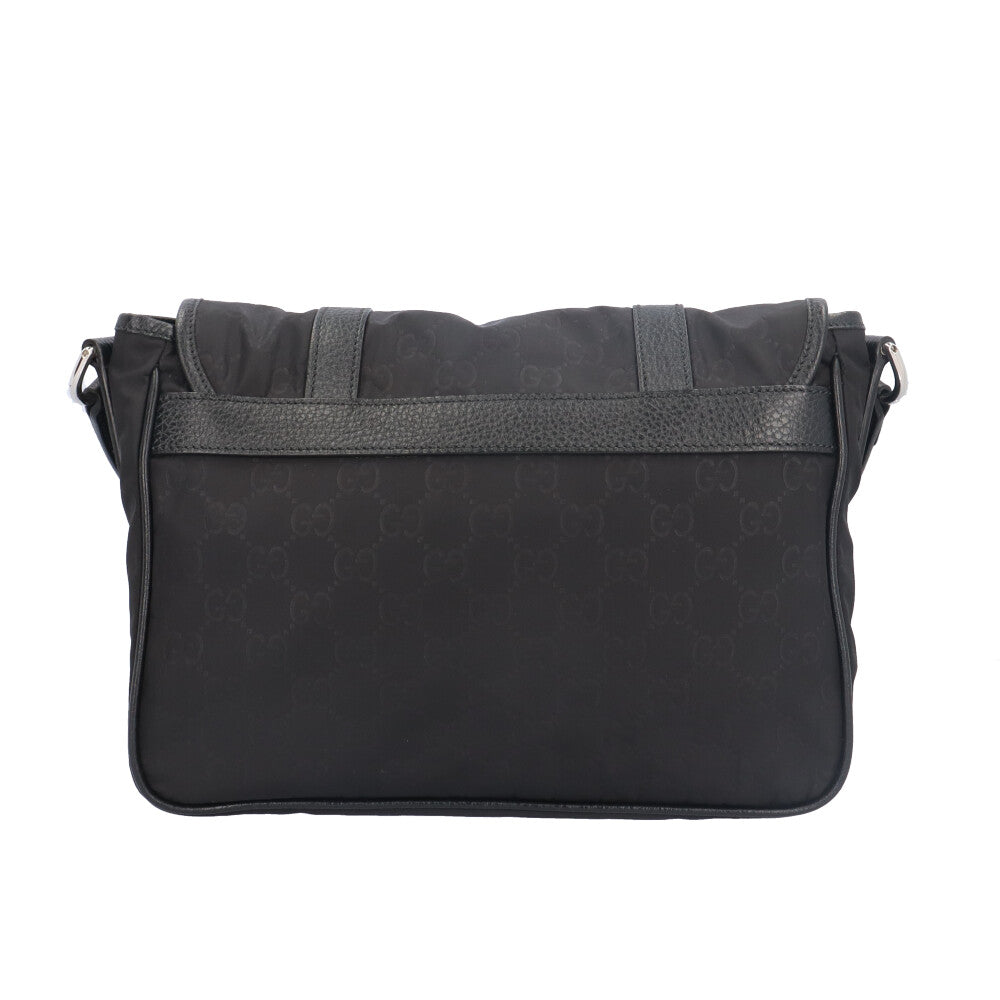 GUCCI グッチ GG柄メッセンジャーバッグ ショルダーバッグ ナイロン