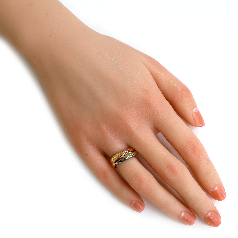 CARTIER カルティエ トリニティ リング 指輪 9号 18金 K18ゴールド