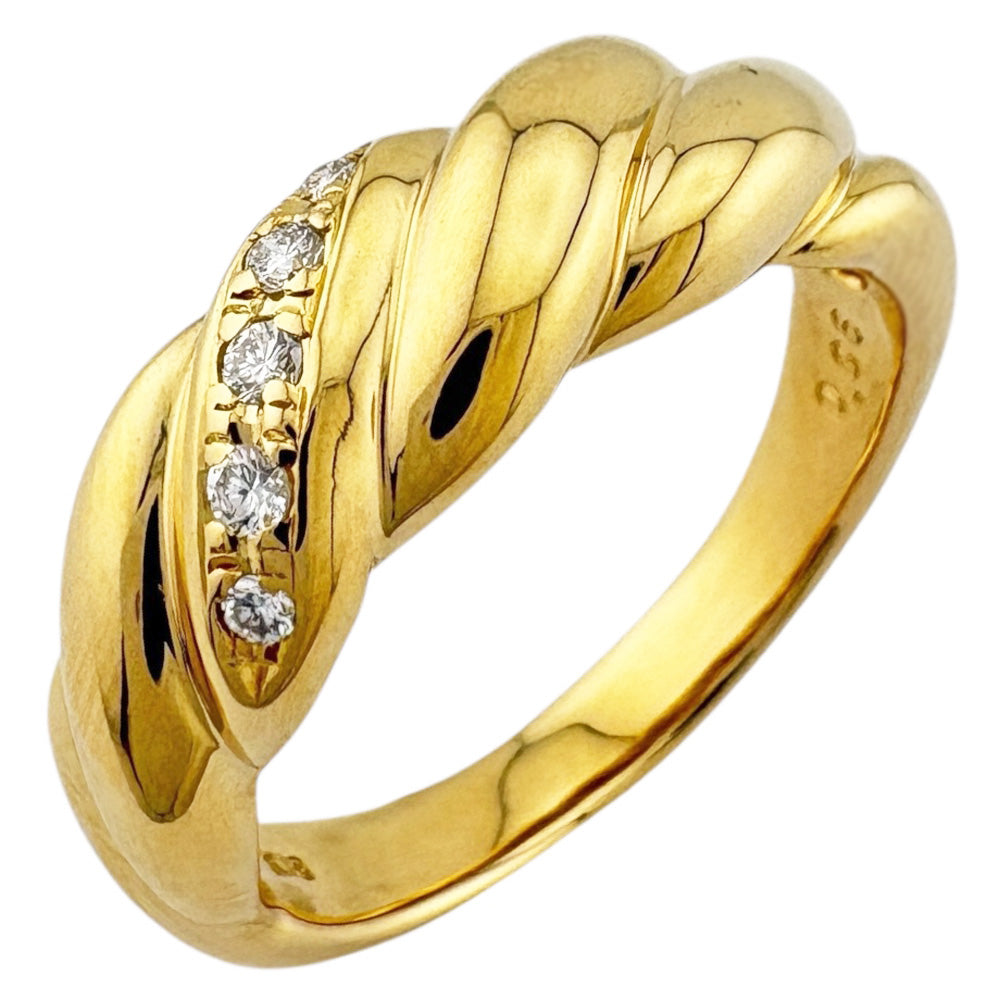 TASAKI タサキ リング 指輪 13.5号 18金 K18イエローゴールド