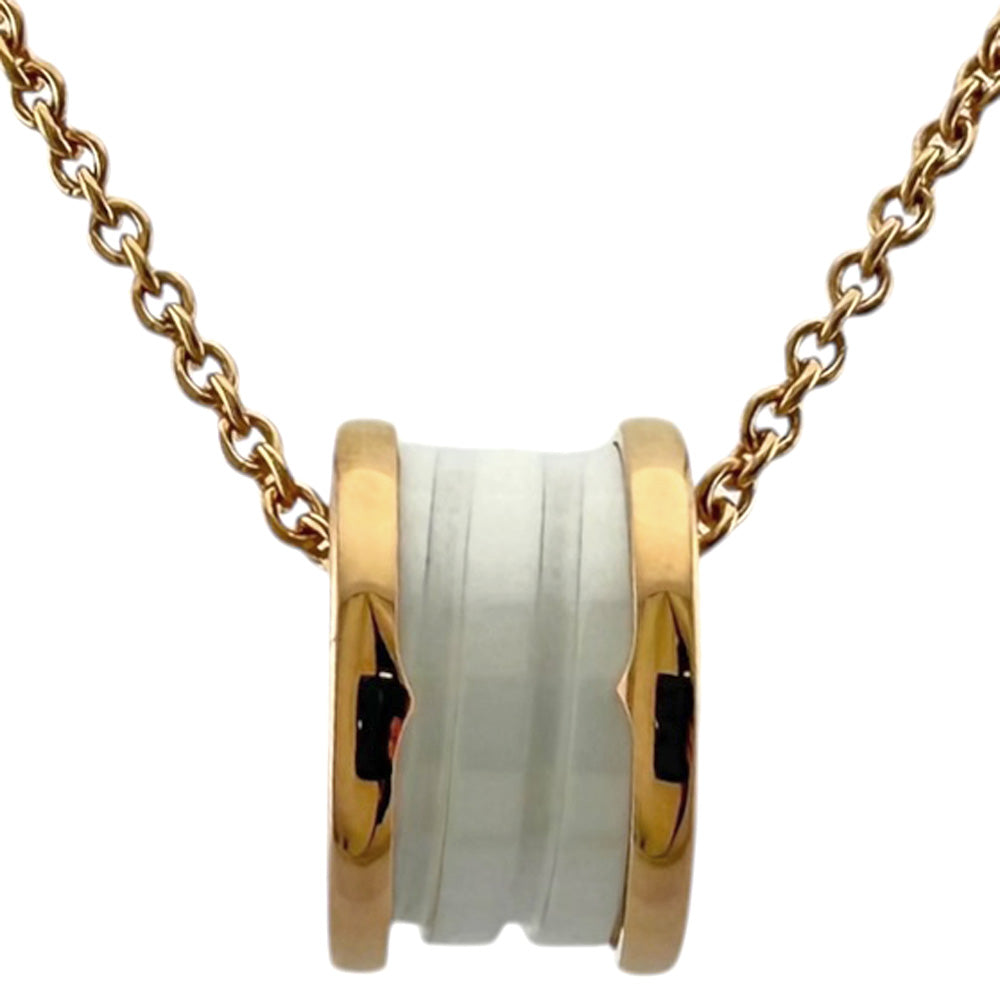 BVLGARI ブルガリ B-zero.1 ビー・ゼロワン ネックレス 18金 K18ピンク