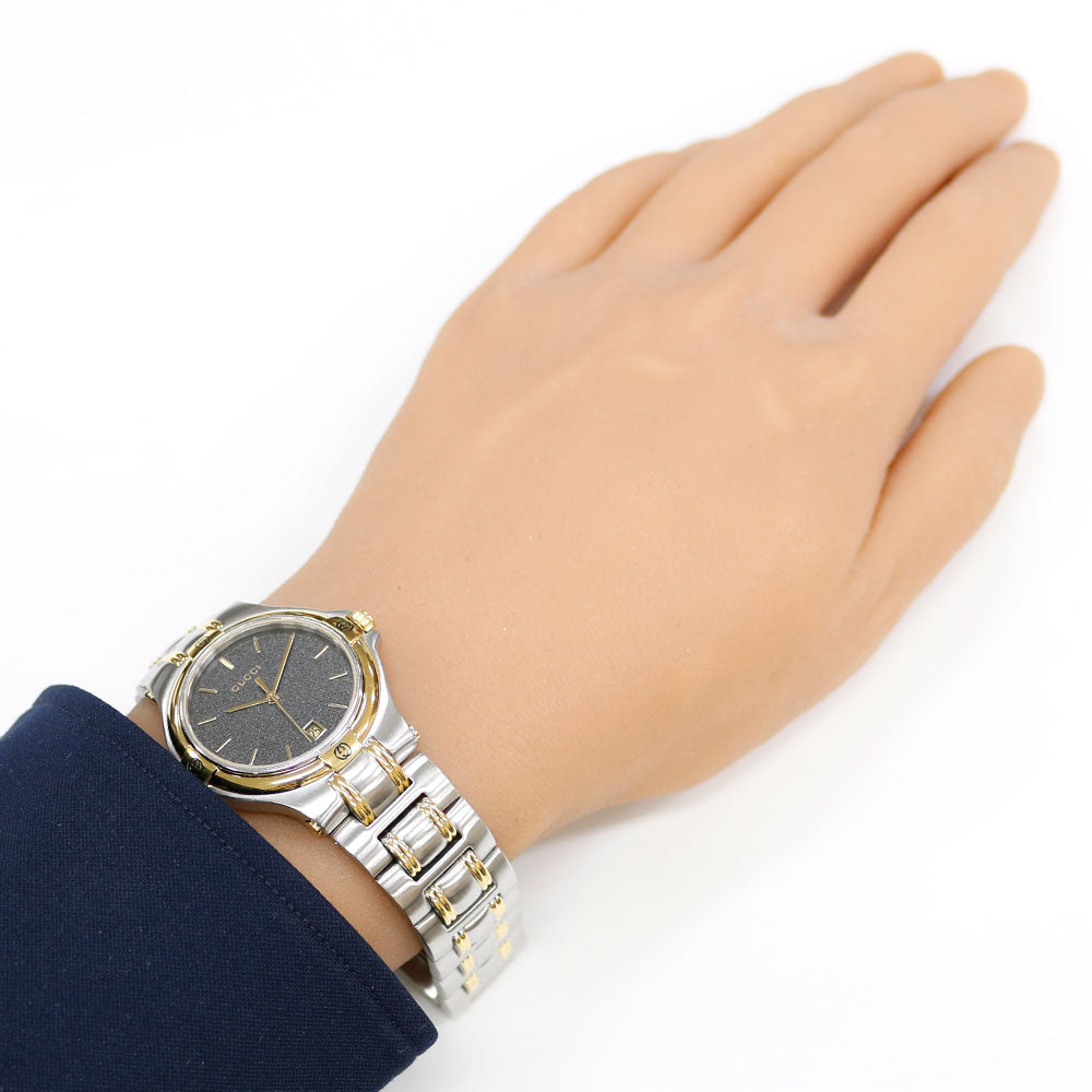 GUCCI グッチ 腕時計 ステンレススチール 9040M クオーツ メンズ 1年