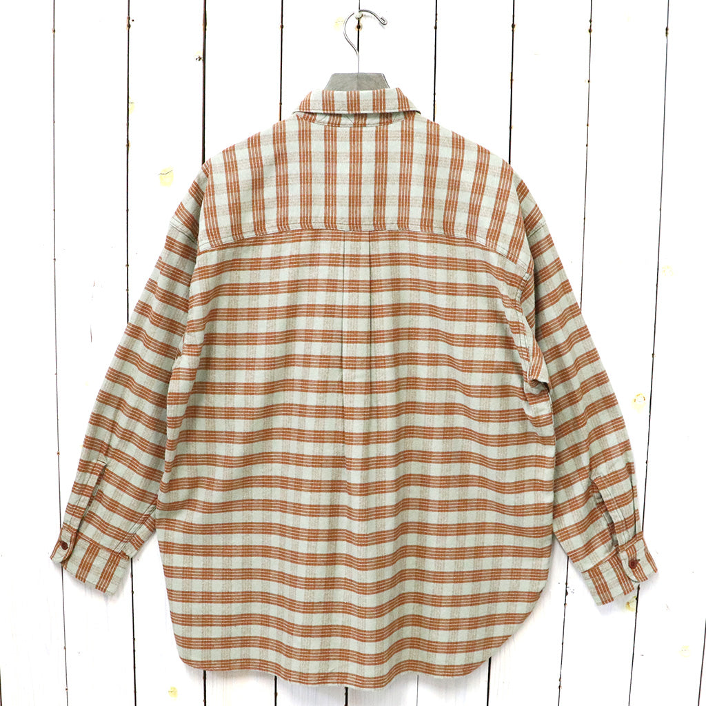nanamica『Cotton Silk Deck Shirt』(Sunset) – Reggieshop