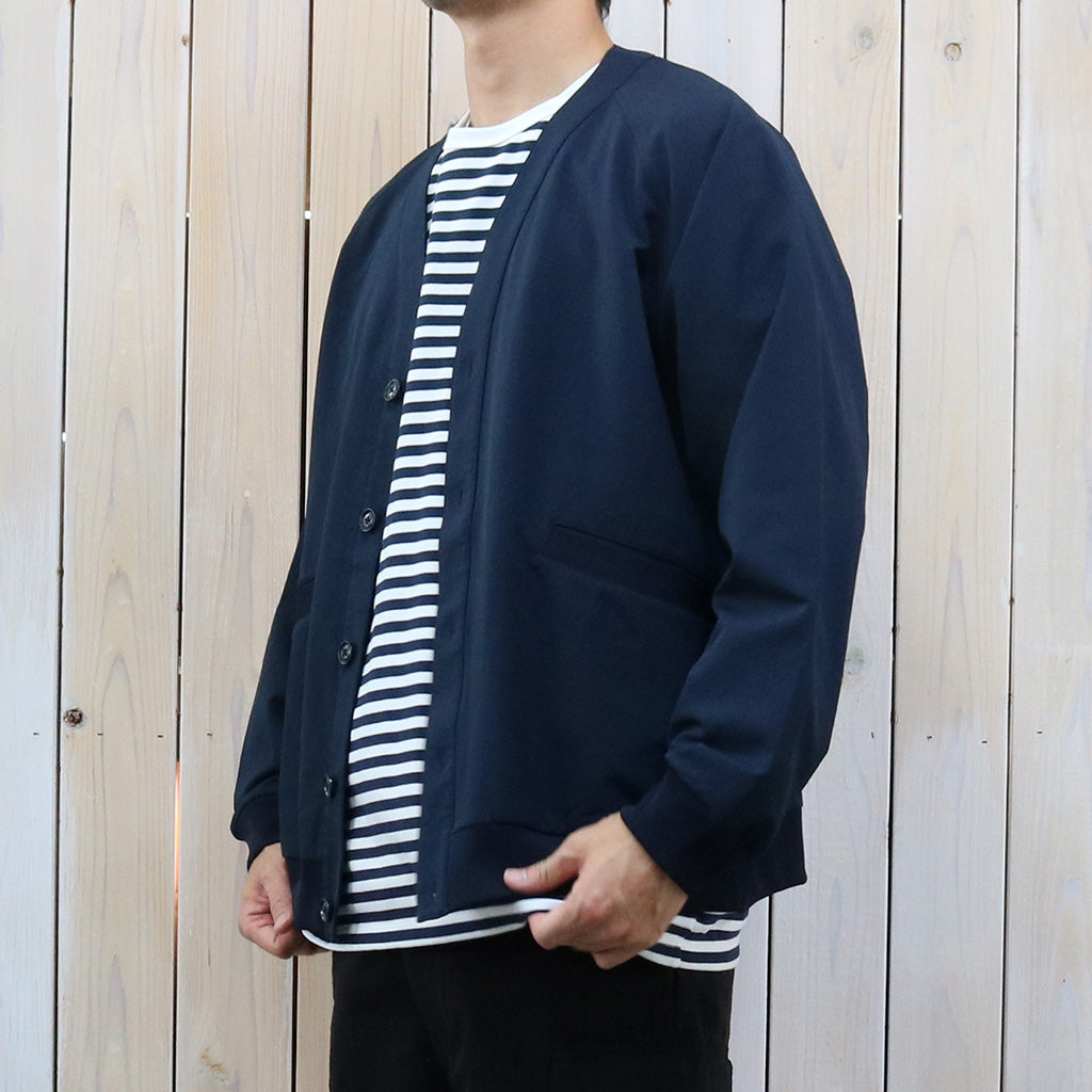 nanamica『ALPHADRY Cardigan』(Navy) – Reggieshop