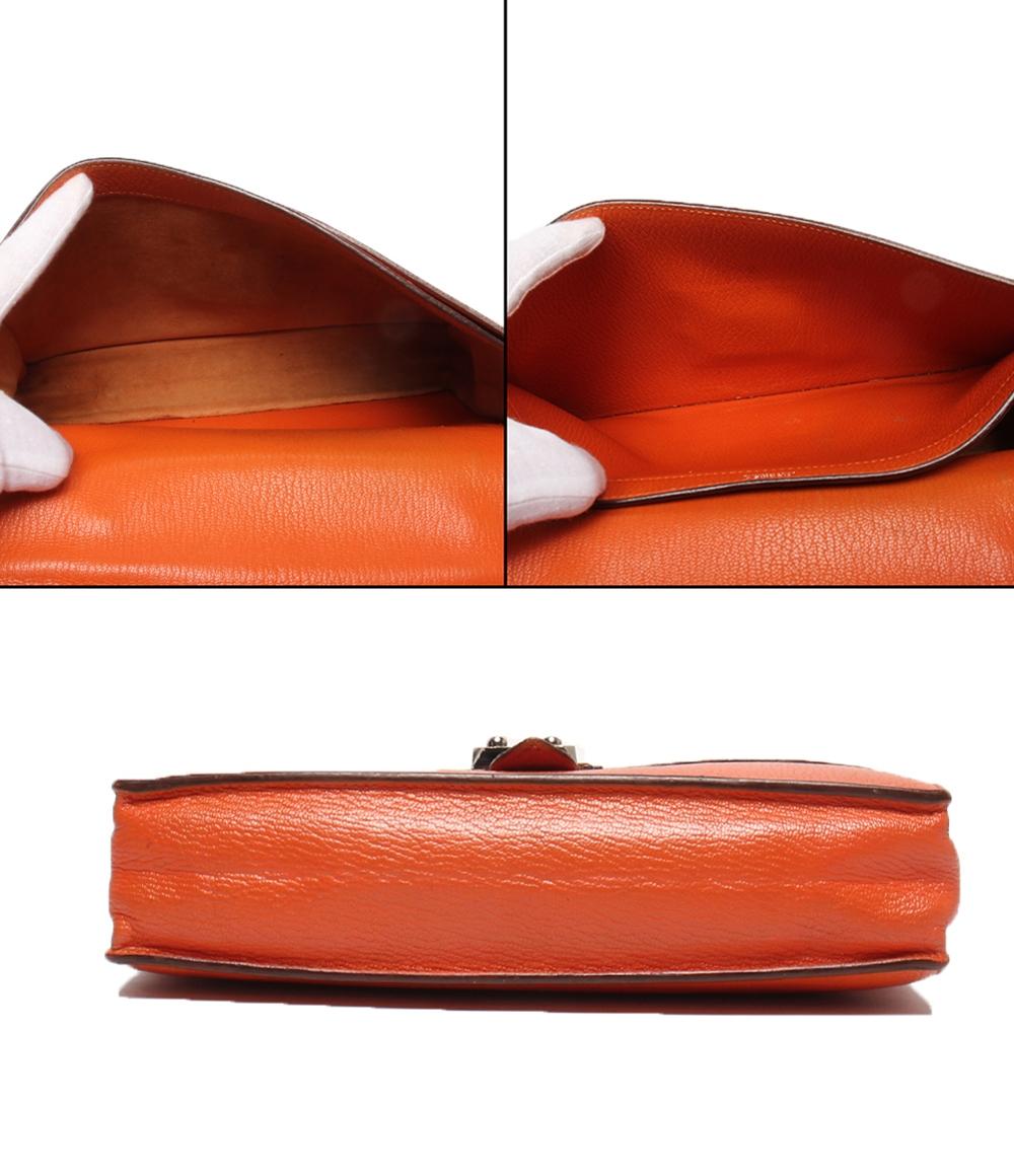 エルメス ビジネスバッグ ブリーフケース □I刻印 シルバー金具 サック