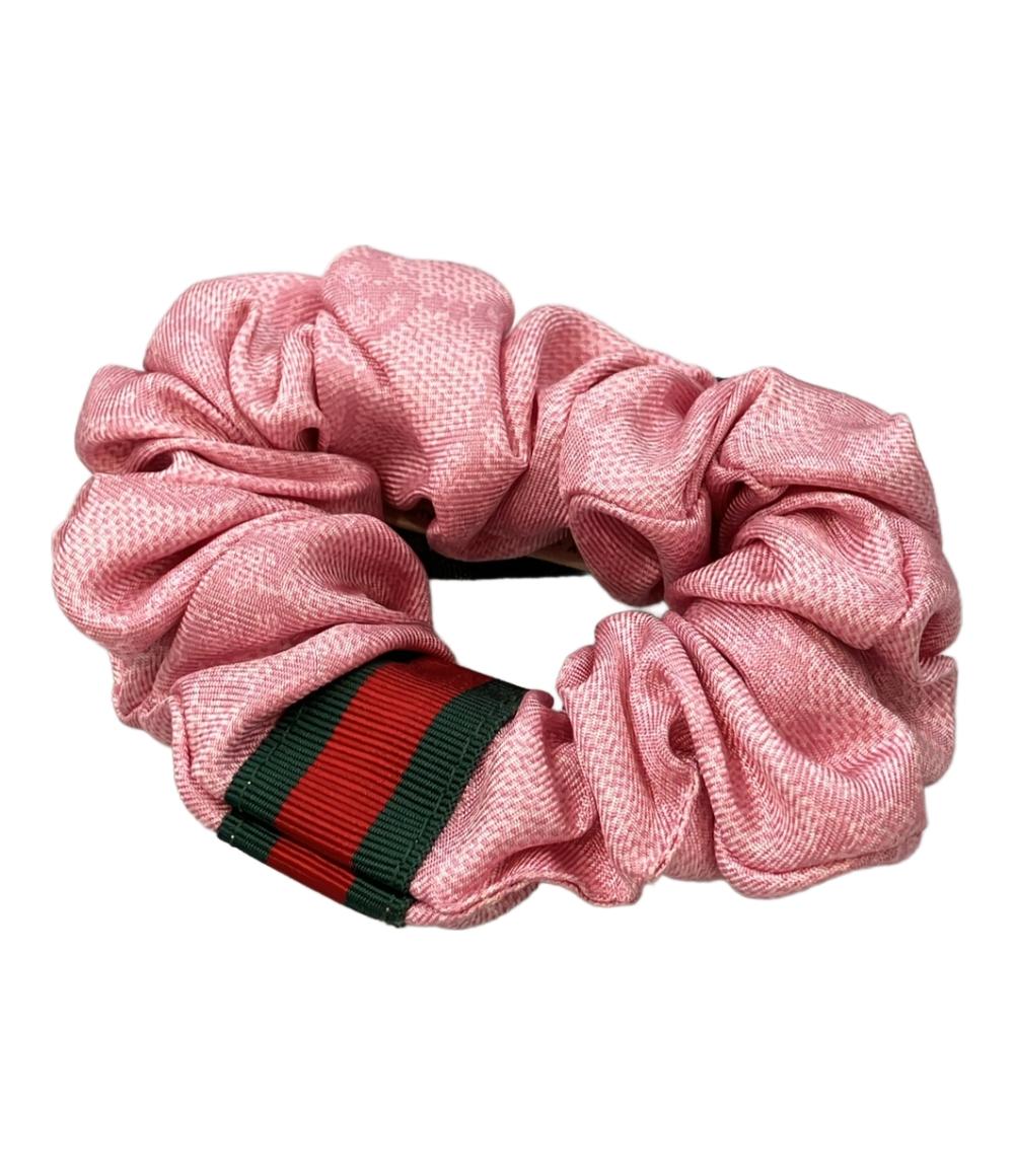 美品 グッチ シュシュ 2個セット シルク100% 765564 レディース GUCCI