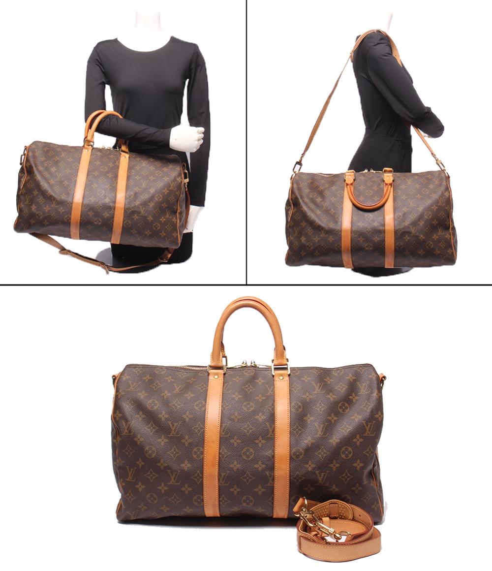 LOUIS VUITTON 2WAYボストンバッグ ショルダーバッグ 肩掛け キーポル