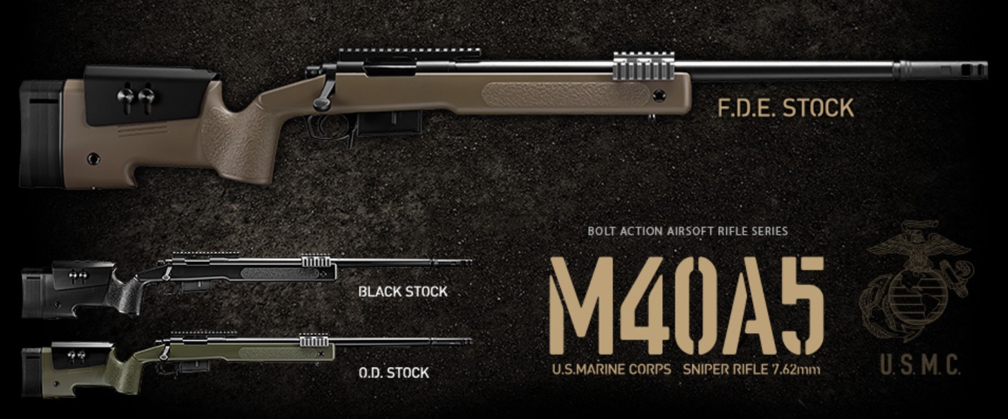 東京マルイ エアーライフル M40A5 ボルトアクション | ミリタリー