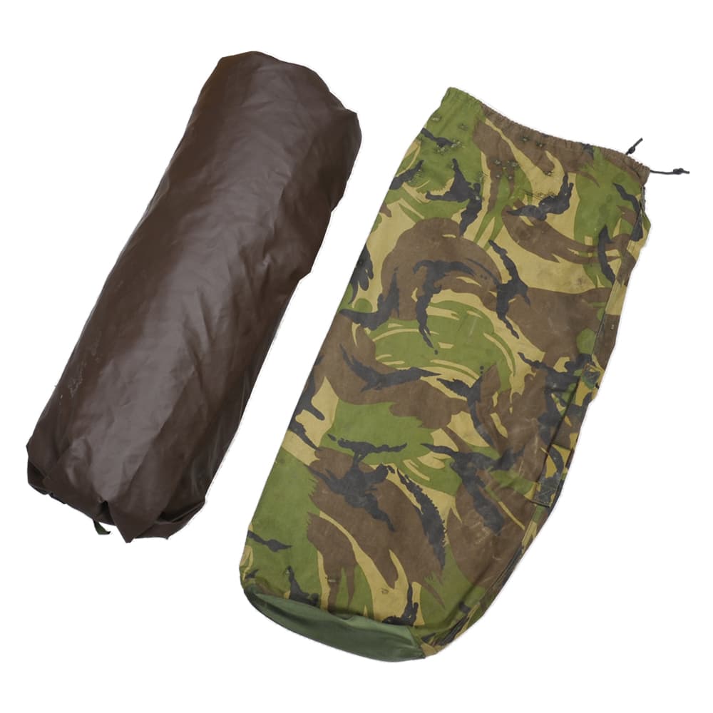 オランダ軍放出品 テントセット DPM迷彩柄 ペグ&ポール付き