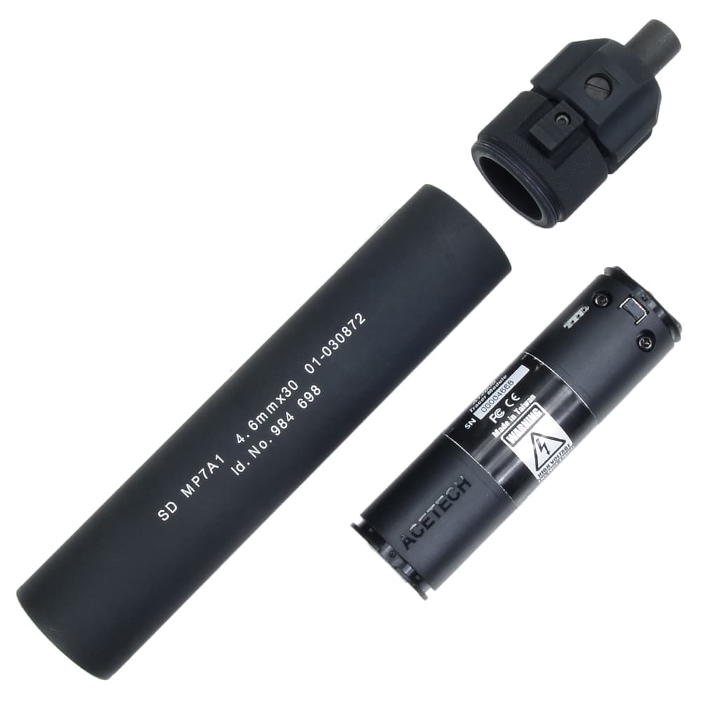 ANGRY GUN トレーサー付きサイレンサー 東京マルイ/WE MP7専用 QD仕様