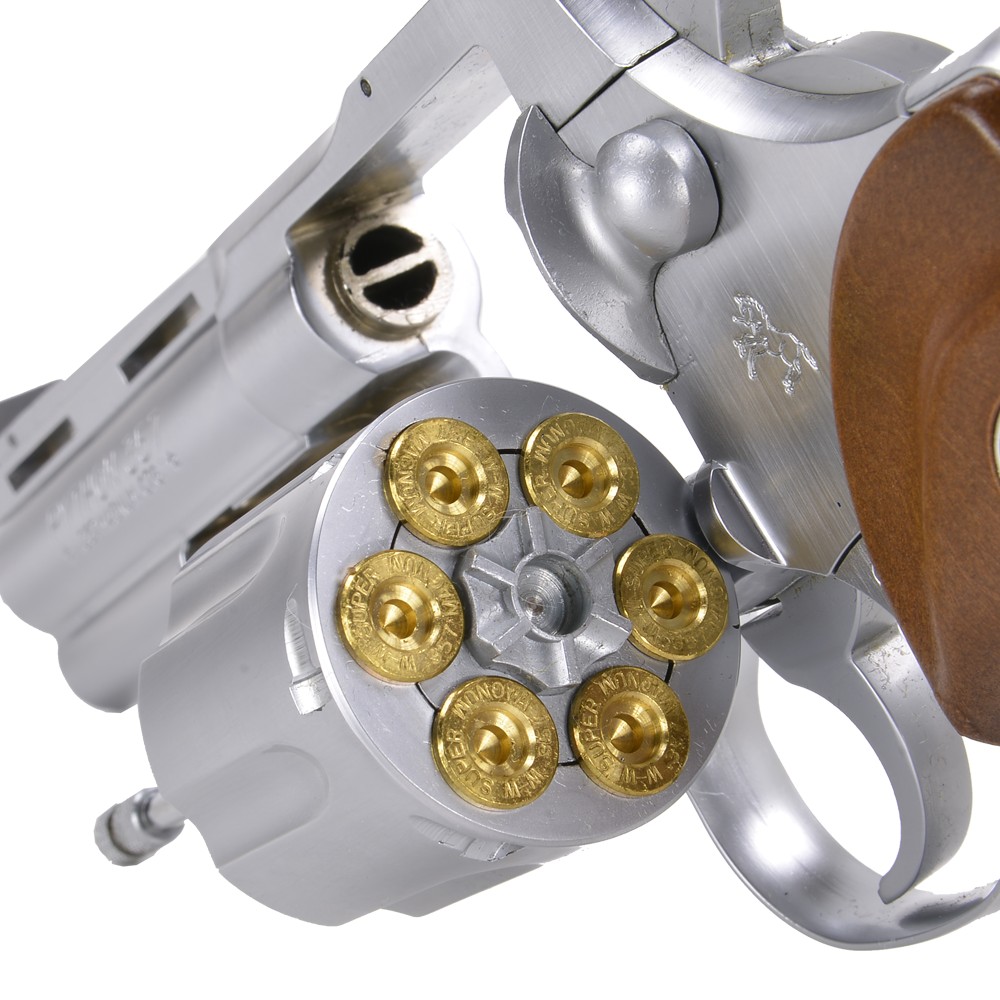 コクサイ モデルガン COLT パイソン 4インチ スーパーステンレス No