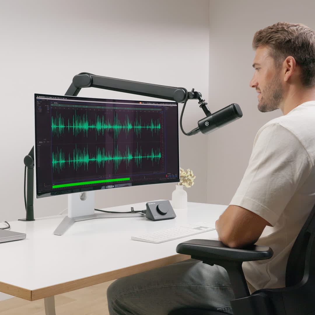 配信機器・PA機器・レコーディング機器 Elgato Wave Mic Arm Pro 配信