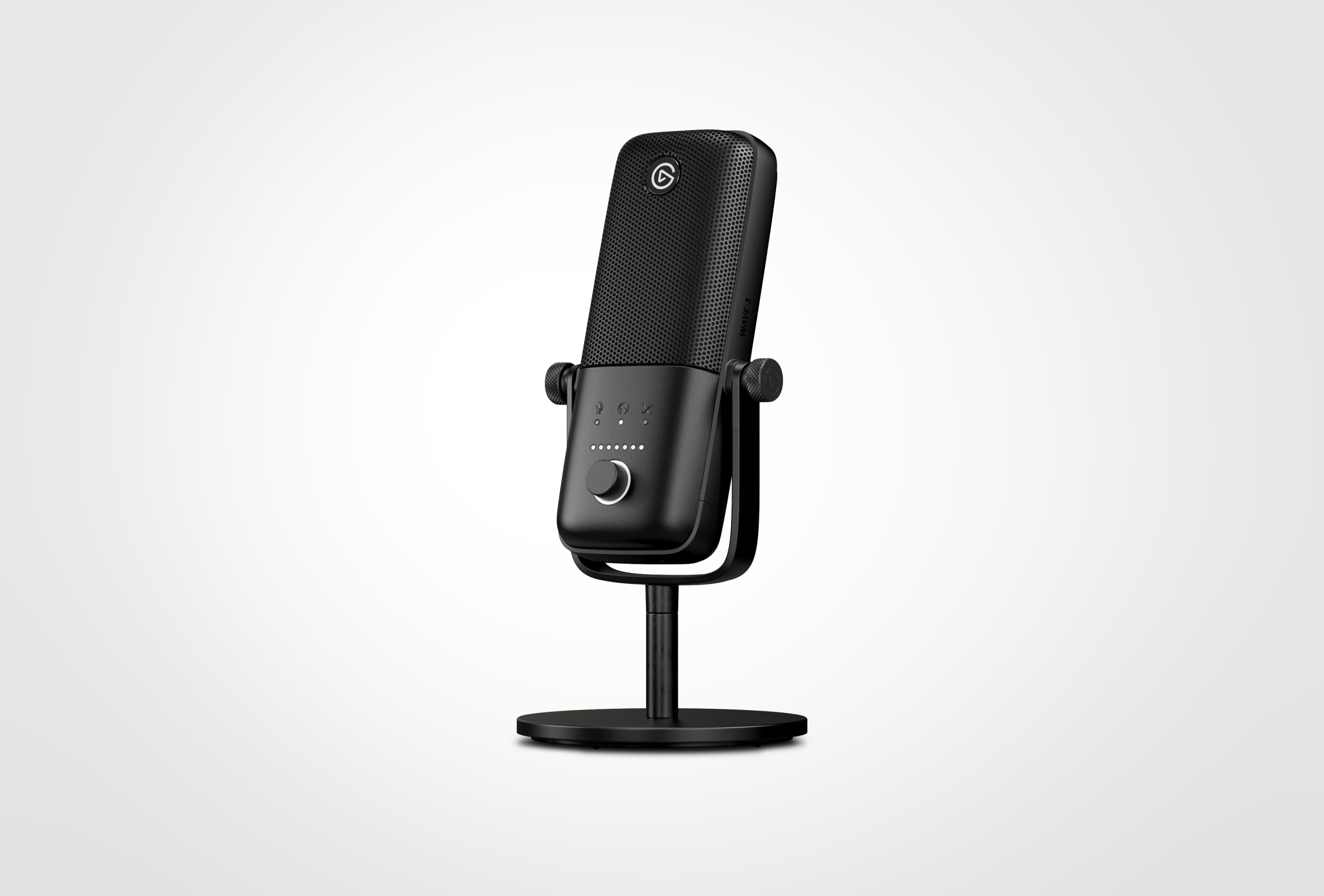 Wave:3 - Black | Microphone & Digital Mixing Solution | Elgato