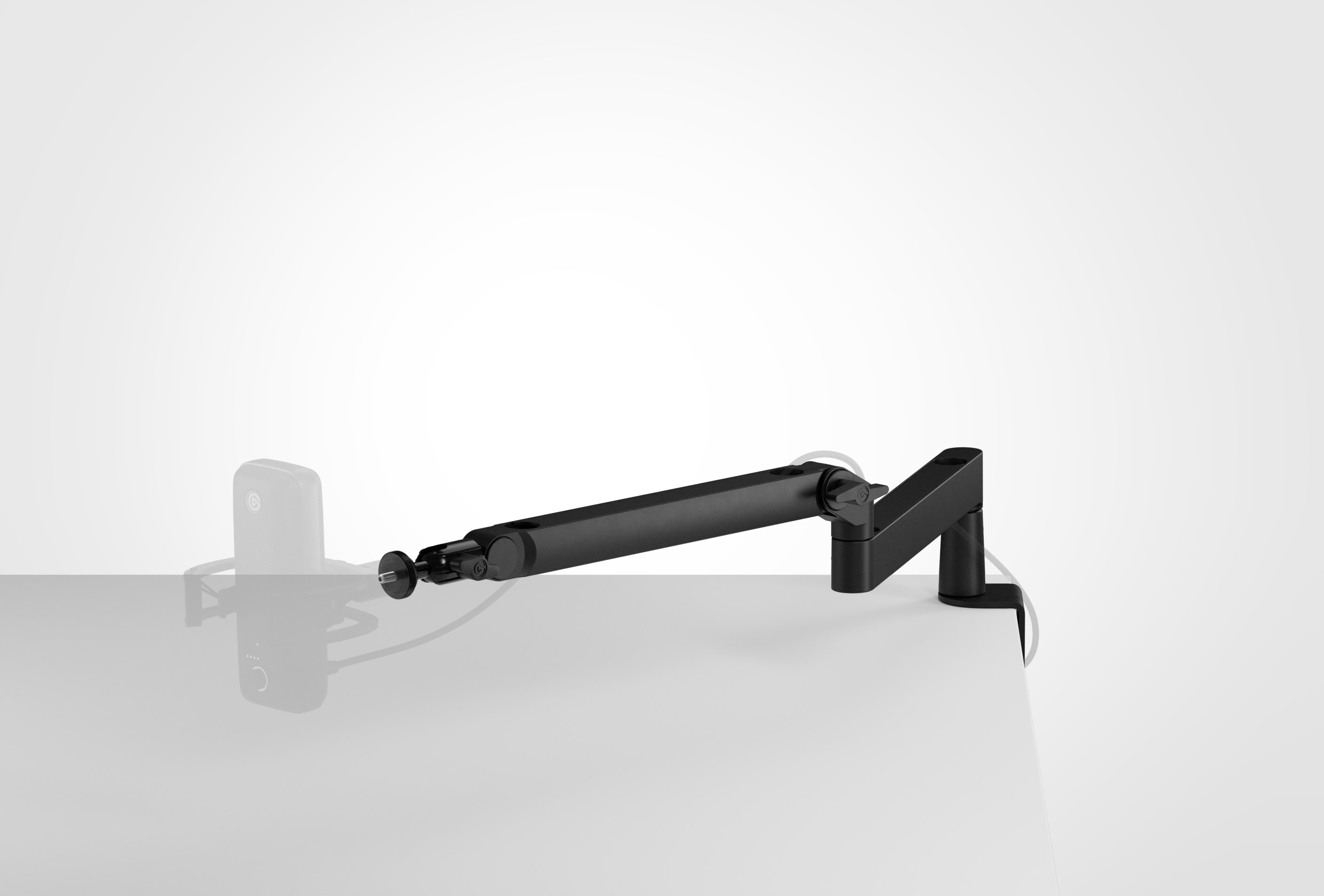 Wave Mic Arm LP - White | Mic Boom Arm for Desks | Elgato