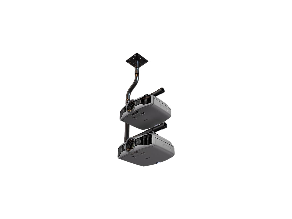 Crimson AV JKTWIN Stacked Projector Mount with JR3 Universal