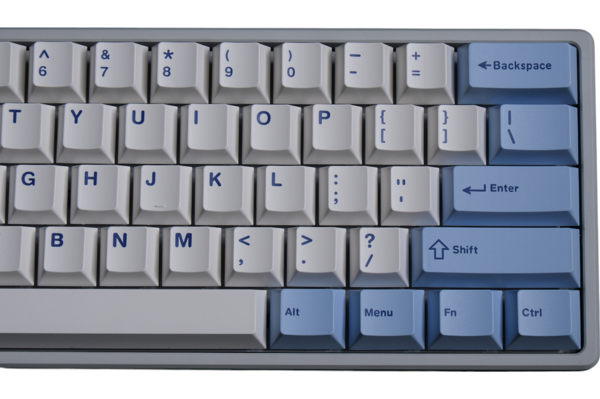 Wuque Studio WS PBT Blue Oasis Keycap Kit · Milktooth