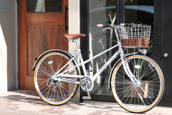 通学自転車まるごとセット】Mixte City シティサイクル・ママチャリ 26