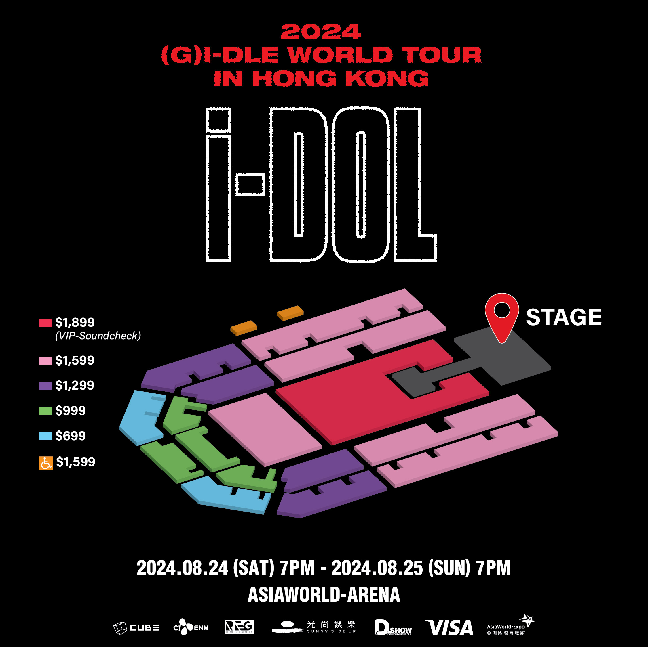 2024 (G)I-DLE WORLD TOUR [iDOL] IN HONG KONG | Show Added