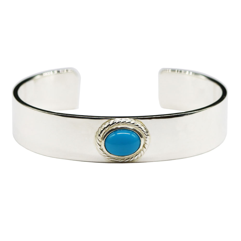 TADY&KING平打ちバングル銀縄ターコイズ ALL ITEM TADY＆KING ONLINE STORE