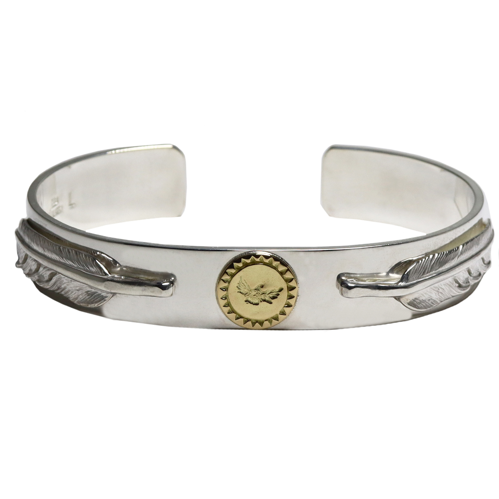 TADY&KING平打ちバングルK18イーグル&ダブルSフェザー ALL ITEM