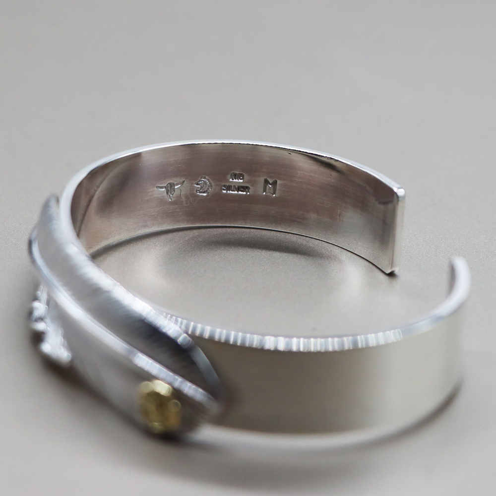 TADY&KING特大SVフェザー平打ちバングルK18ローズ ALL ITEM TADY＆KING