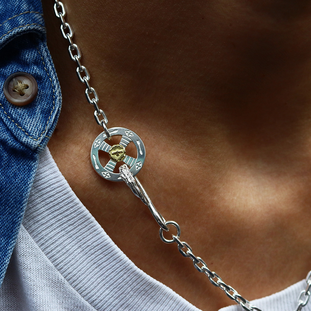 TADY&KINGイーグルフック＆ネイティブホイールK18イーグル付きチェーン