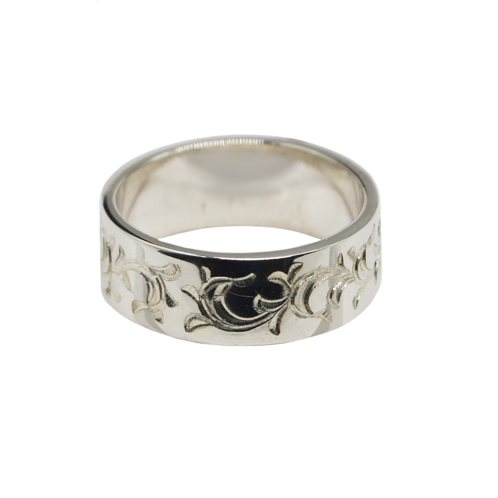 TADY&KING[ORDER ITEM]アラベスク平打ちリングK18ロングホーン 特注