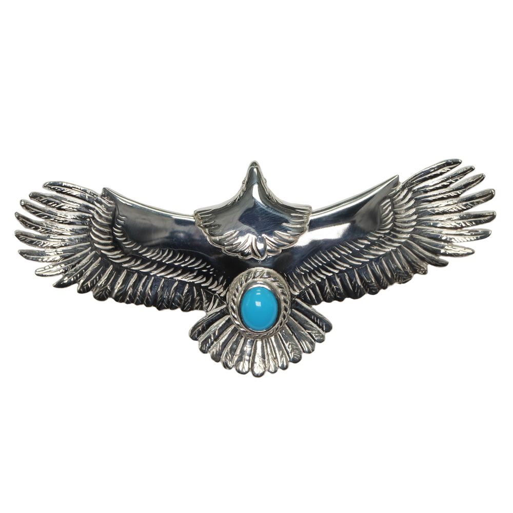 TADY&KING大イーグルSV銀縄ターコイズ Necklace TADY＆KING ONLINE STORE