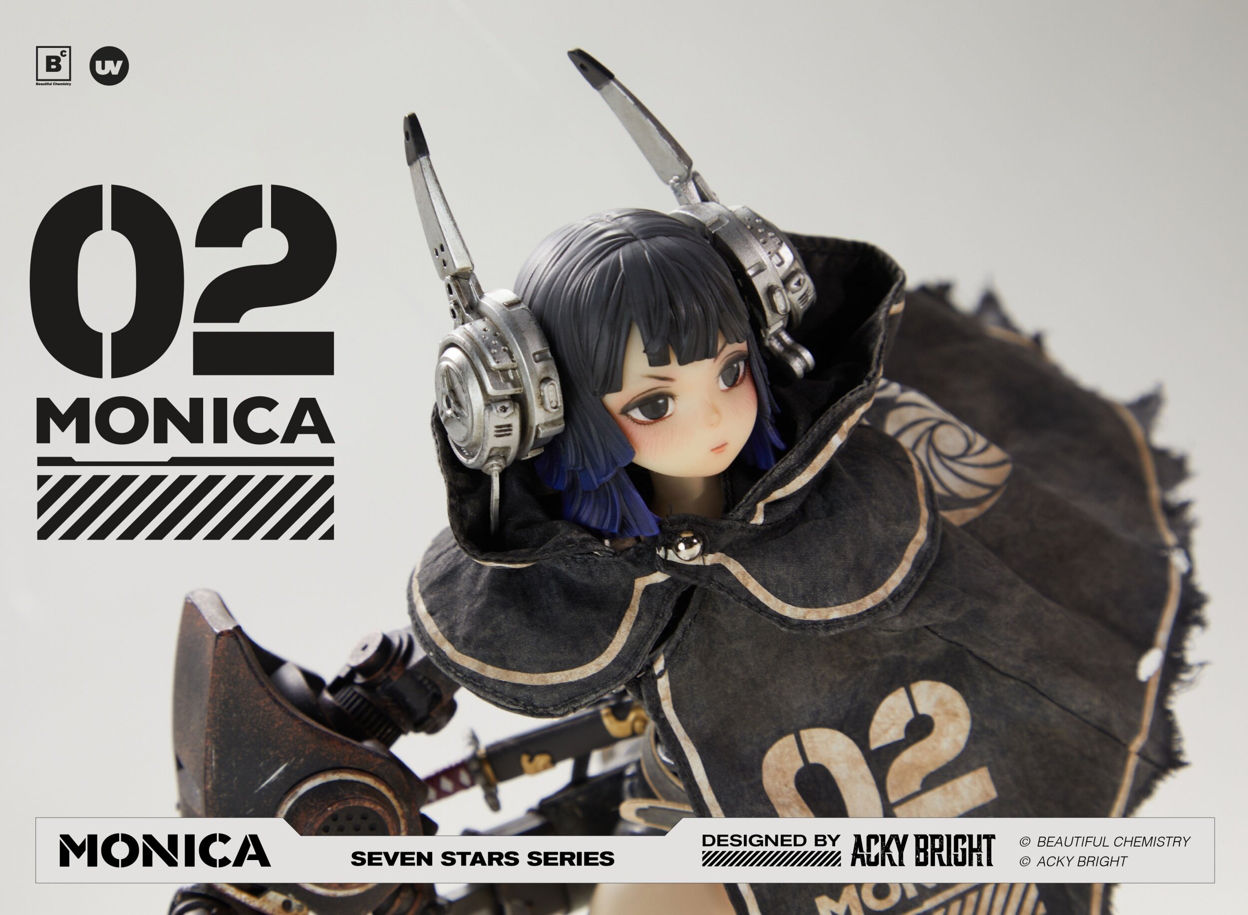 Seven Stars Series No. 2 Monica 1/6 Scale Action Figure - Tokyo