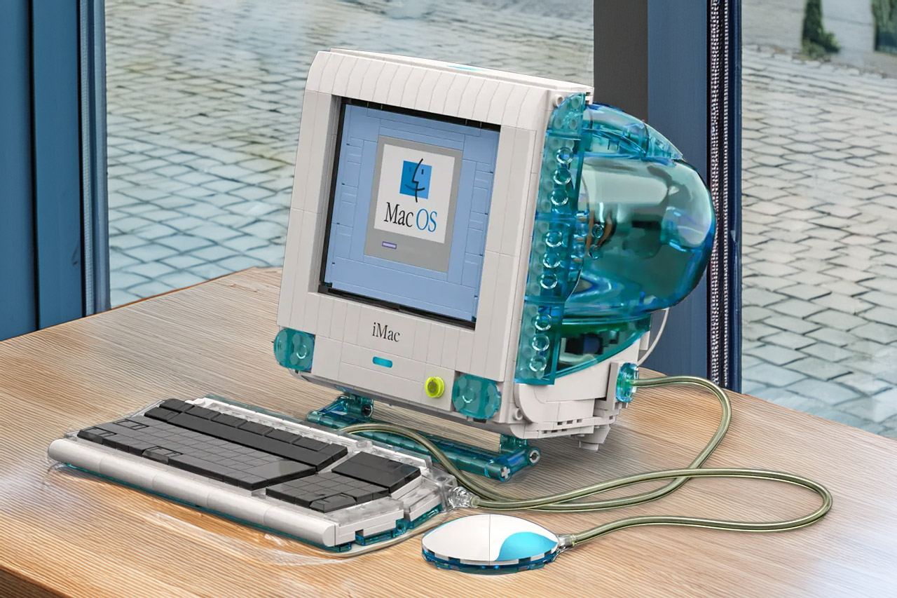 やっぱスケルトンボディは美しい！ レゴでiMac G3を完全再現
