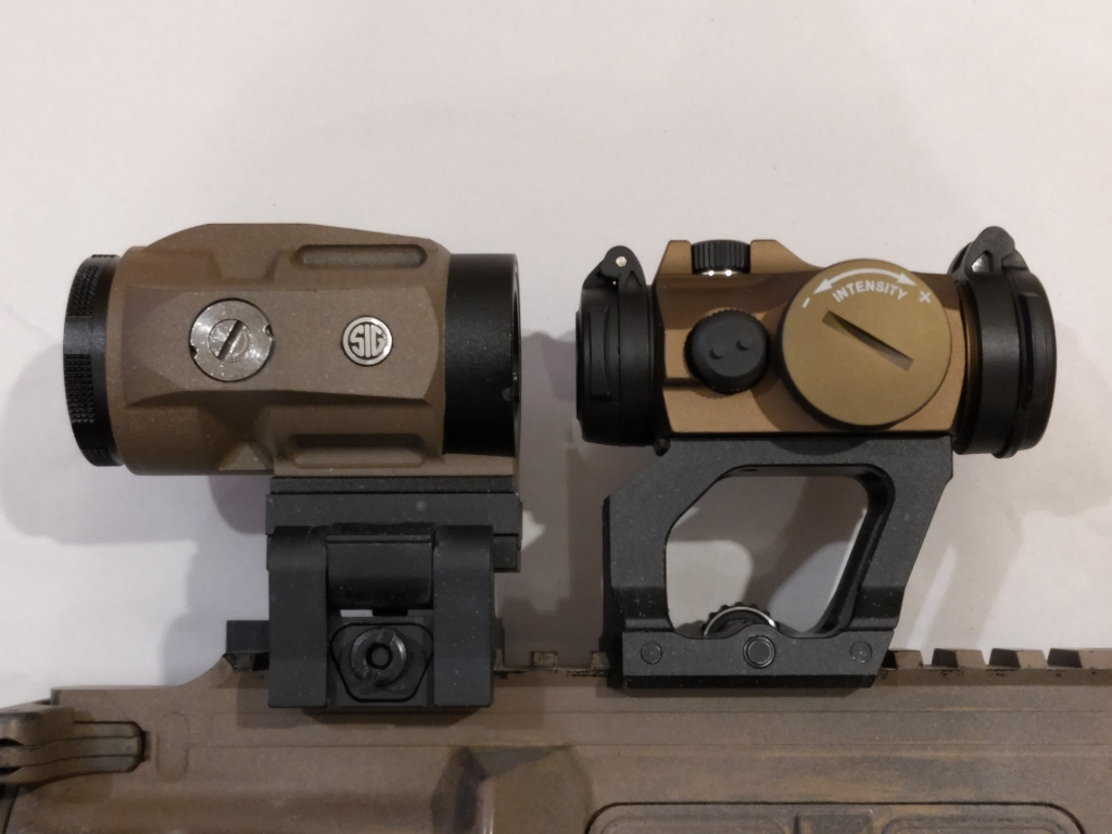 SIG SAUER ROMEO5 タイプ ドットサイト ＆ JULIET3 マグニファイア