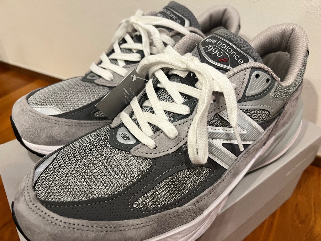 990シリーズ ニューバランス M990 V6 グレー Width: 2E NEW BALANCE