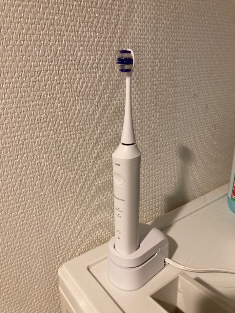 Panasonic 音波振動ハブラシ ドルツ EW-DL39-W （白） Doltz 電動