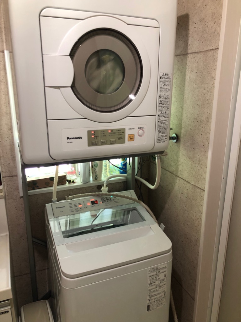 パナソニック(Panasonic) N-UF12-S シルバー 衣類乾燥機 専用ユニット