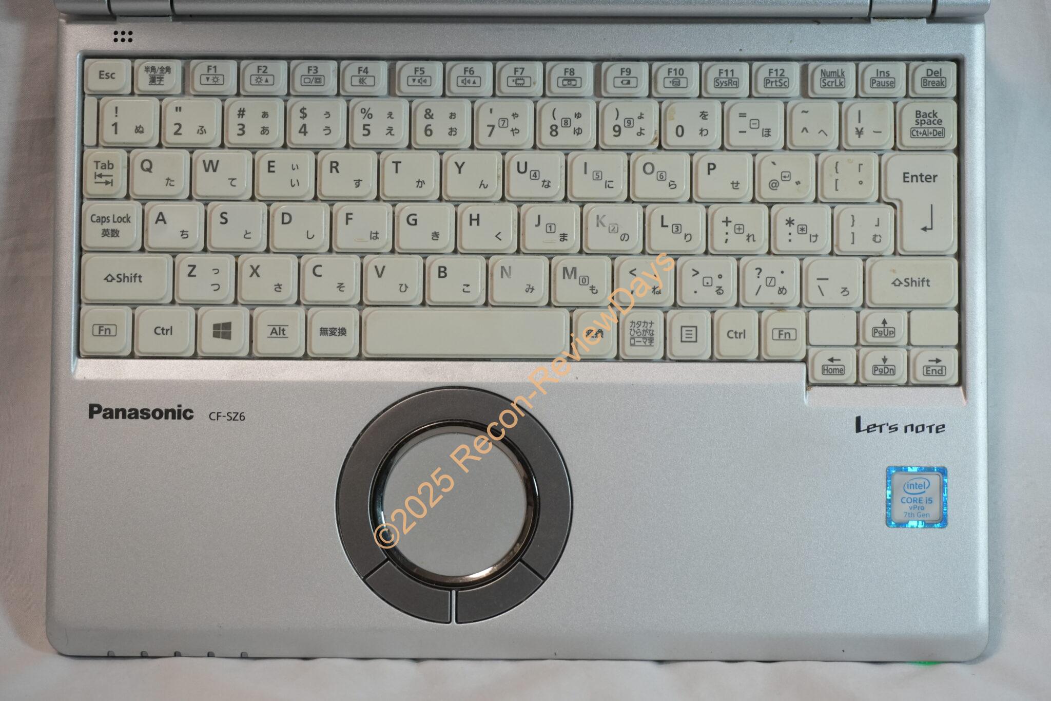 ジャンクで販売されていたPanasonic Lets note SZ6を買ってきた