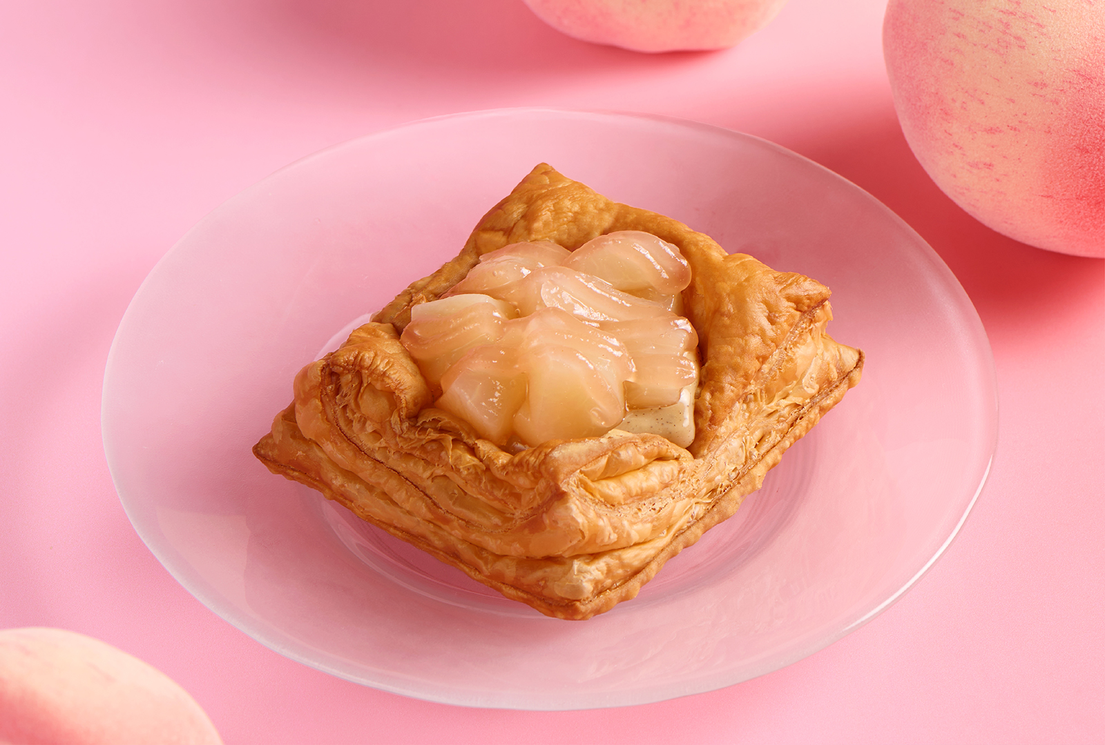 冷やしてもおいしい】7/1（火）「焼きたてオープンパイ〔ピーチアール