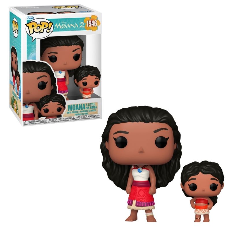 Confira Conjunto de Figuras de Vinil - Funko POP - Disney - Moana