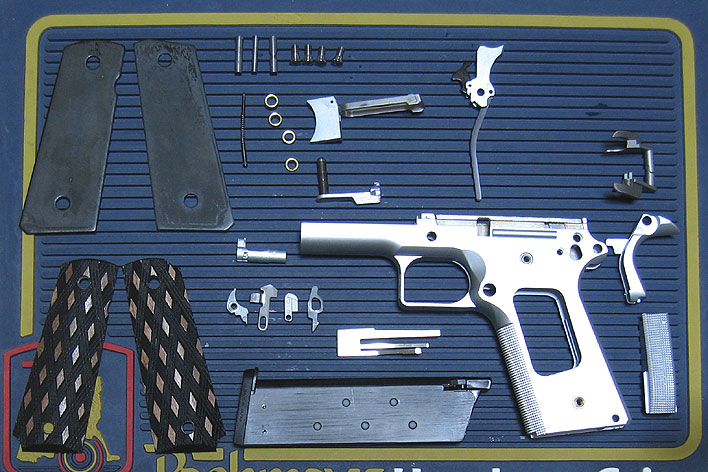 WA／クラークボーリングピンモデル（ピンガン）フレームシルバー｜RIKSGUNS