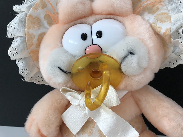 レア USA ヴィンテージ ベビー ガーフィールド ぬいぐるみ Garfield 1980s
