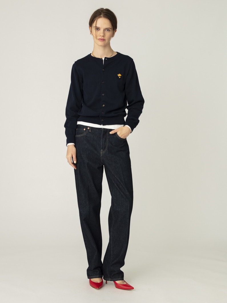 ウォッシュド デニム ストレート パンツ｜ebure(エブール)｜Ron Herman