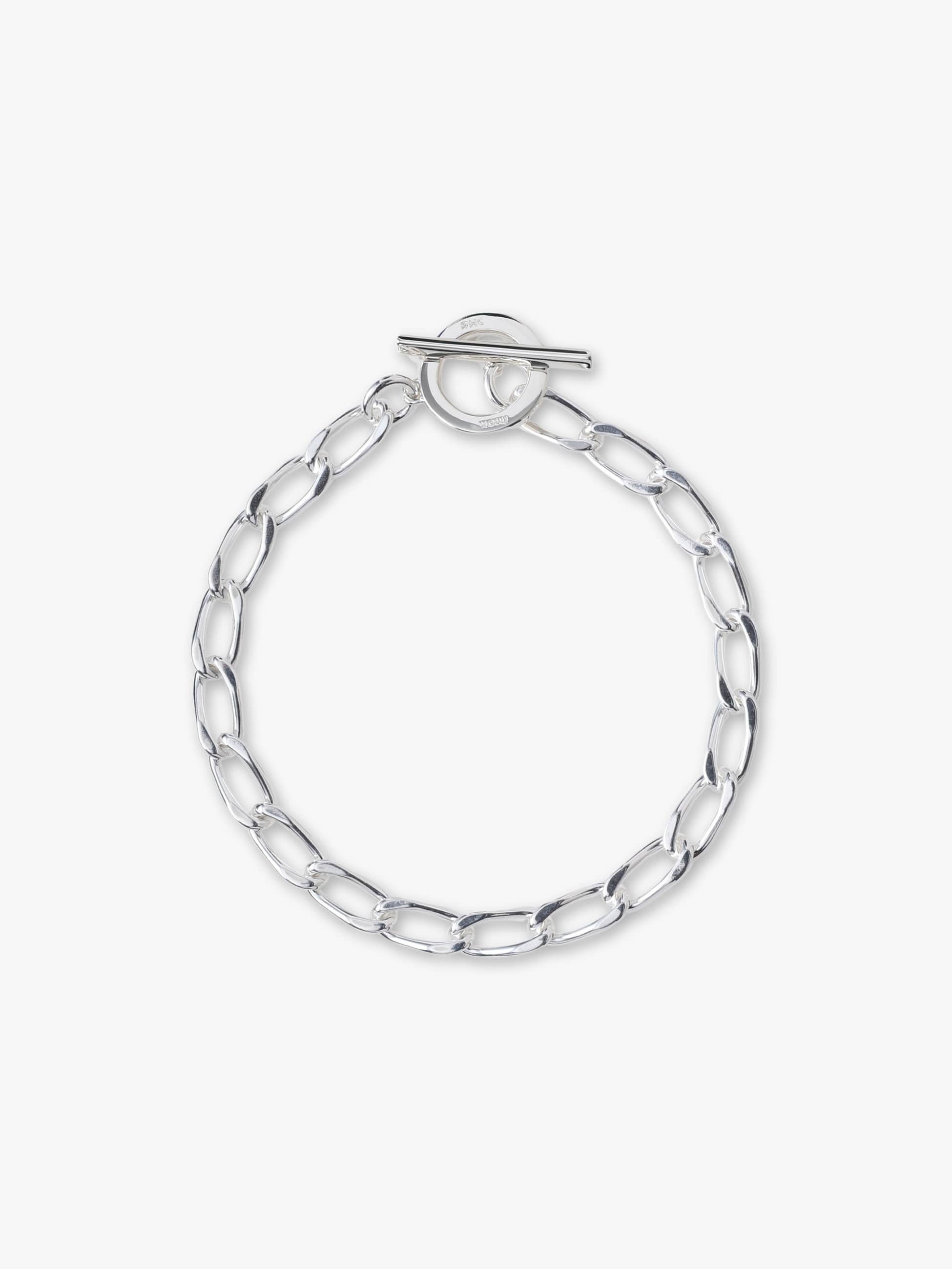 シルバー ロングカーブ ブレスレット（M）｜I'M OK for RHC(アイム