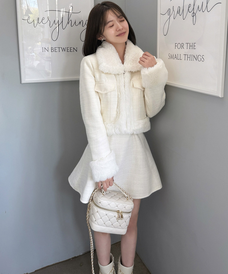 ツイードフレアミニスカート｜ROYAL PARTY ロイヤルパーティー 商品