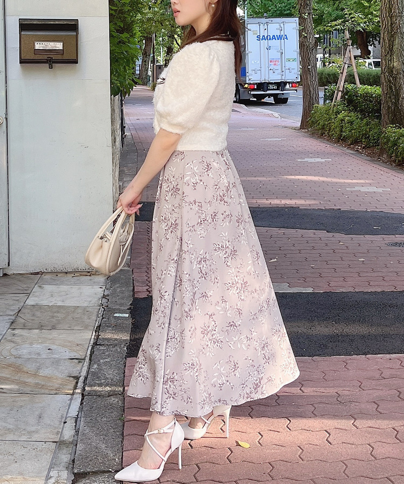 タックフレアロングスカート｜MIIA ミーア 商品詳細｜ファッション通販