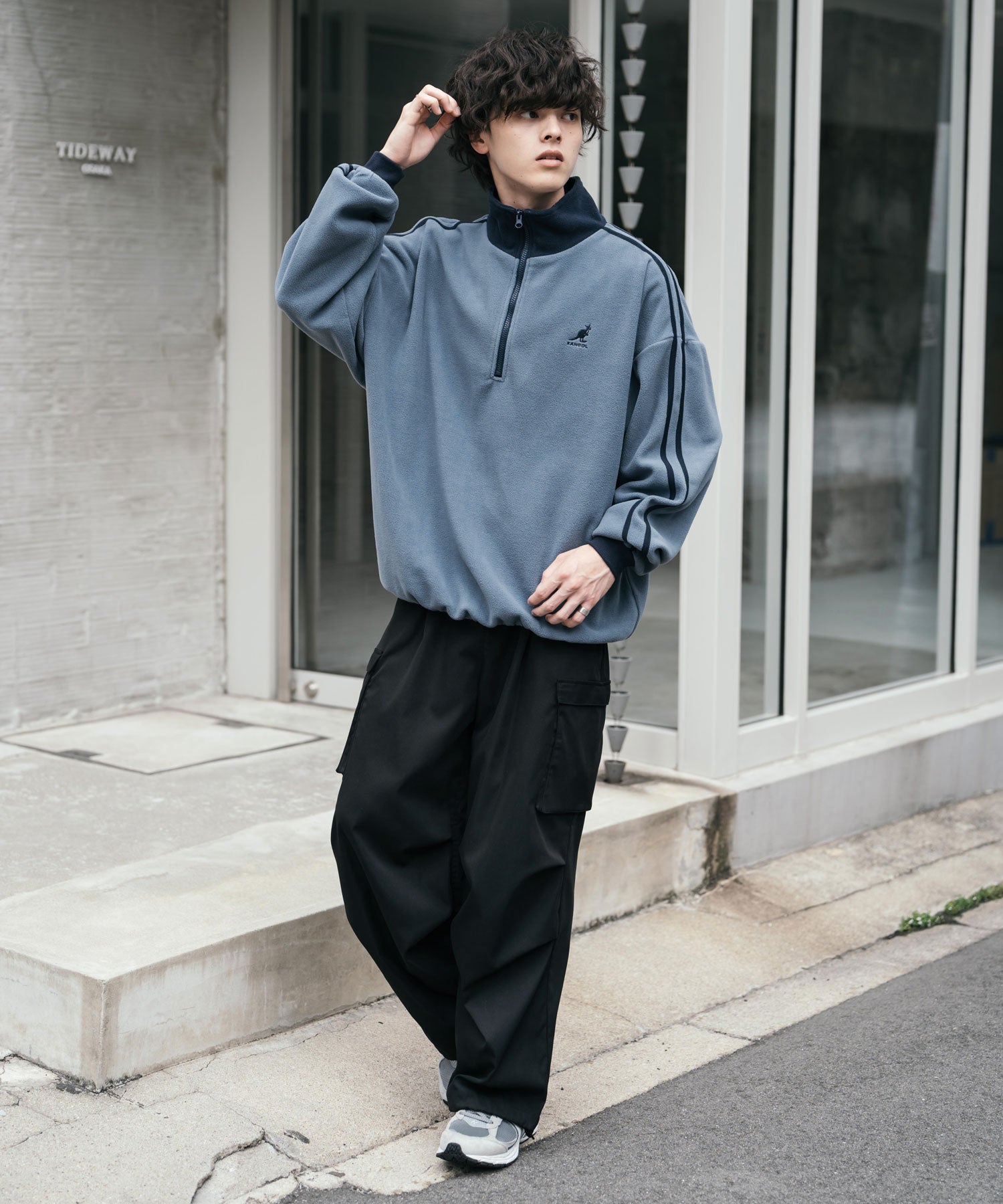 新色追加 KANGOL カンゴール 別注コラボオーバーサイズサイドライン